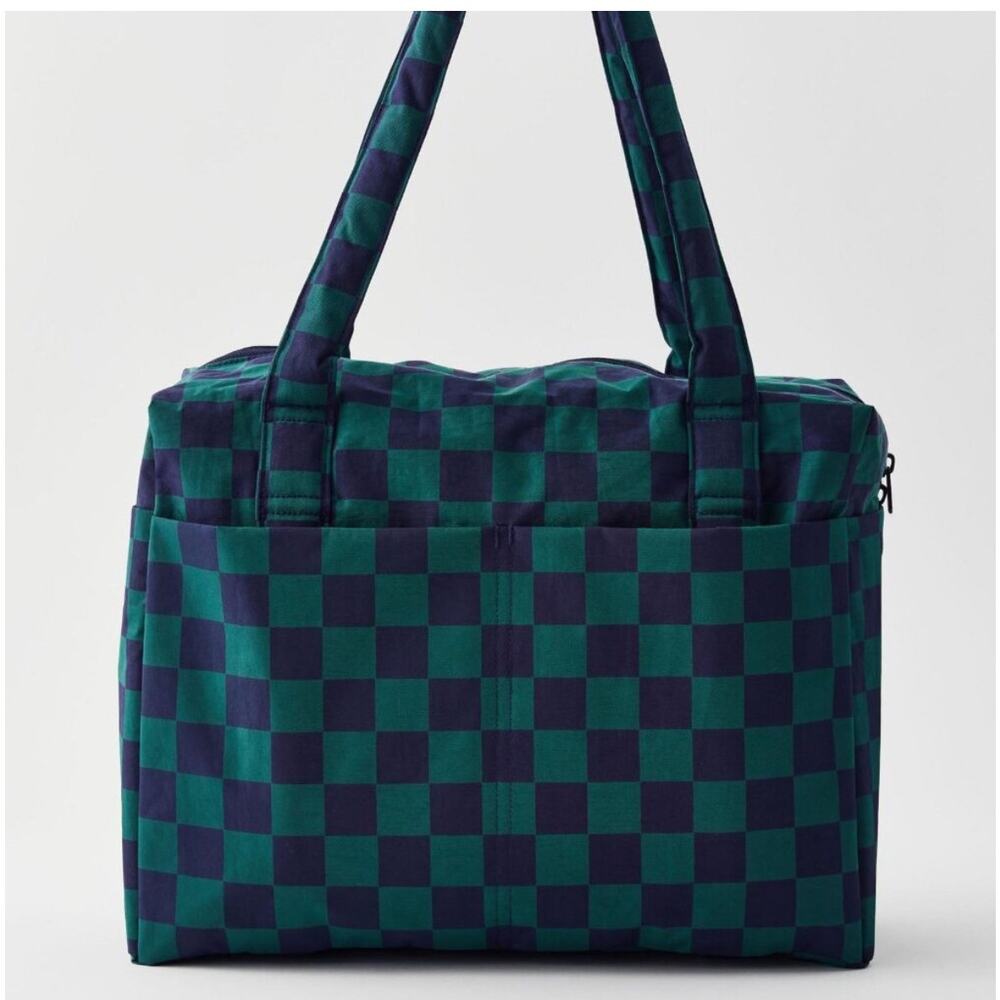 Baggu Cloud Carry On Blue Green NWT